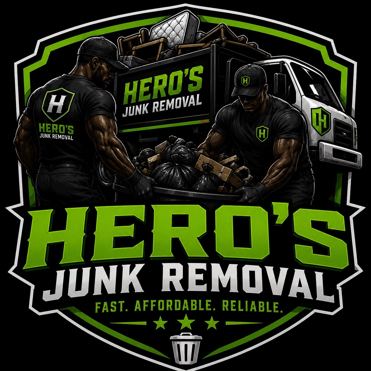Hero's Junk Removal LLC logo